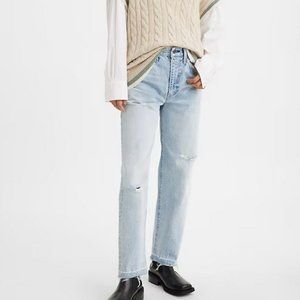 Levi's Made and Crafted Column Jeans in Ferry Dock Light Wash NWT